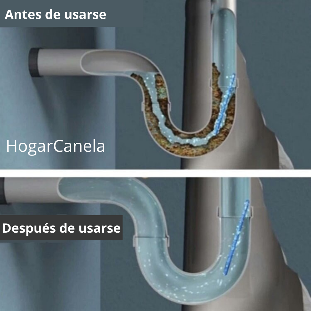 Varita para drenar desagüe